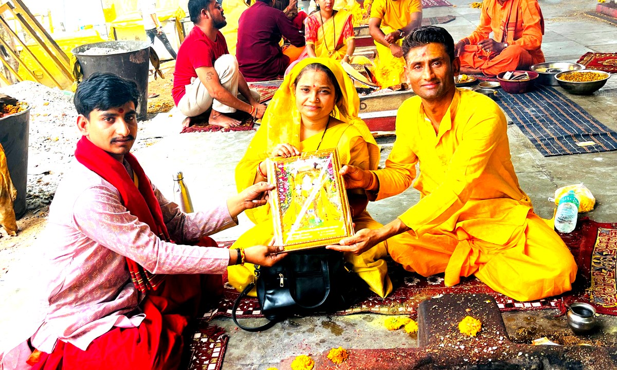 Prasad at Havan